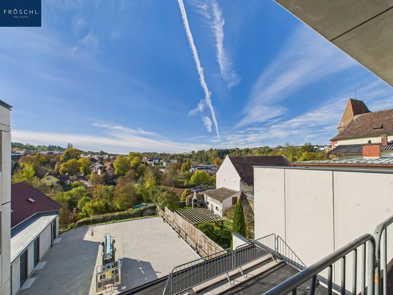 Ausblick von der Terrasse