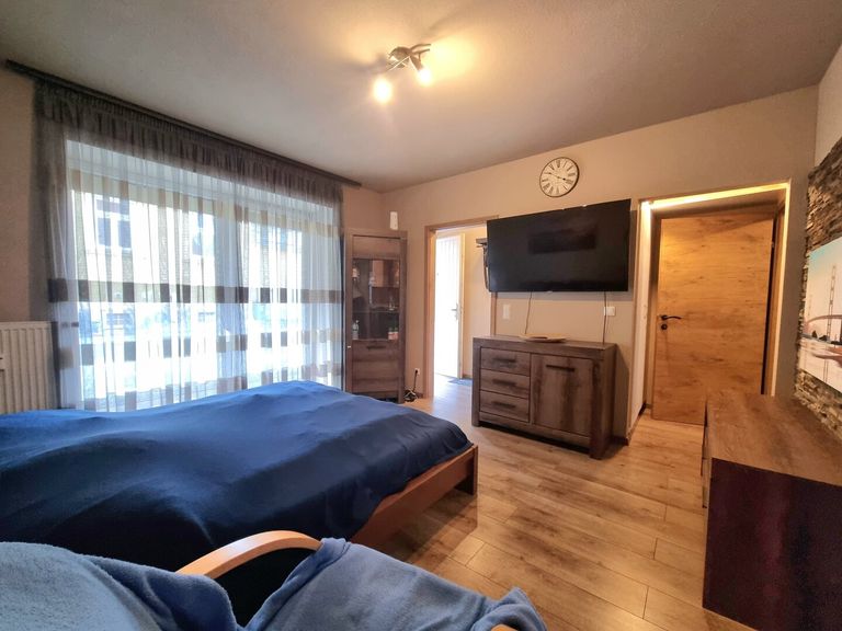 Wohn- und Schlafzimmer