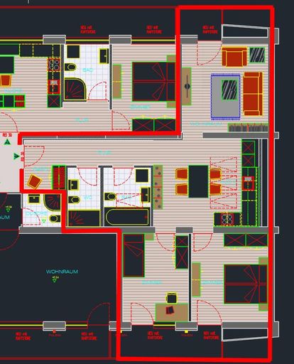 Grundriss TOP 2 Elbigenalp