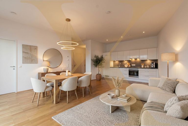 Wohn- & Essbereich | KI-Visualisierung