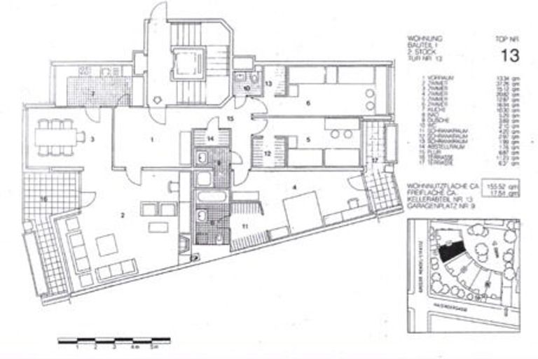 Plan Wohnung + Stellplatz