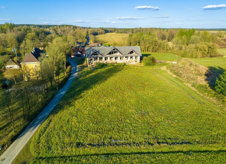 Luftbild Baugrundstück