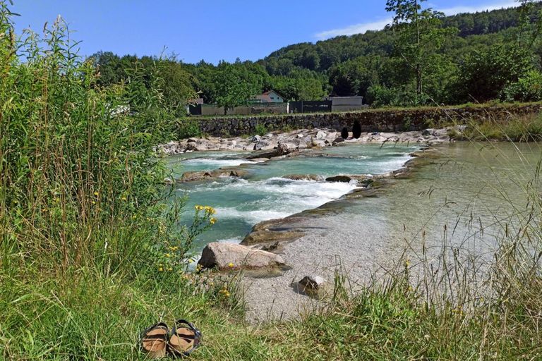 Bademöglichkeit nur wenige Schritte entfernt