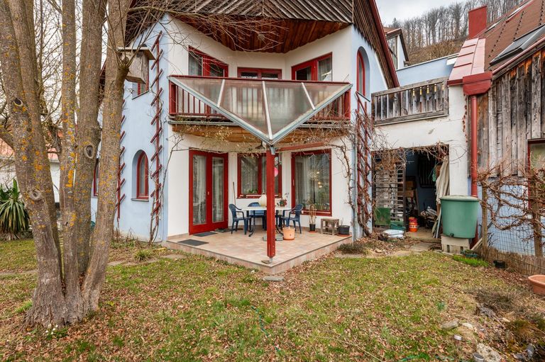 Überdachte Terrasse