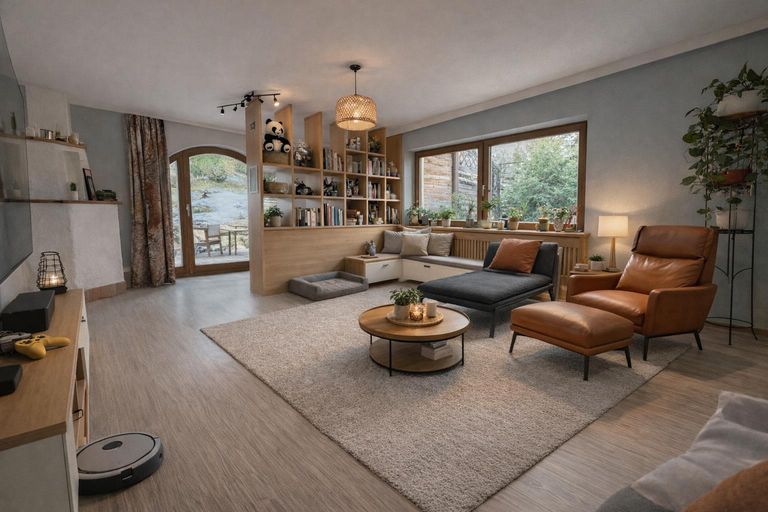 Wohnzimmer Visualiserung Gedankenanstoß