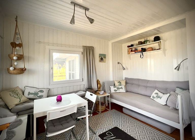 Wohnraum in Wohnküche