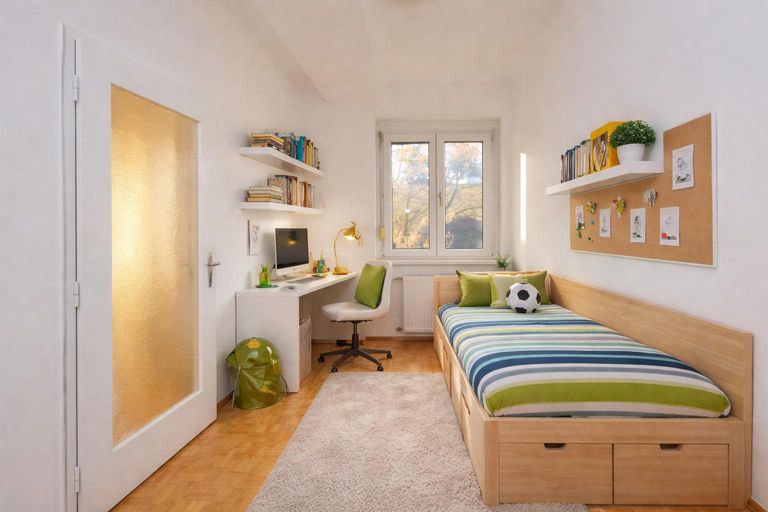 Kinderzimmer (virtuell eingerichtet)