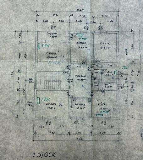 Grundriss Obergeschoss