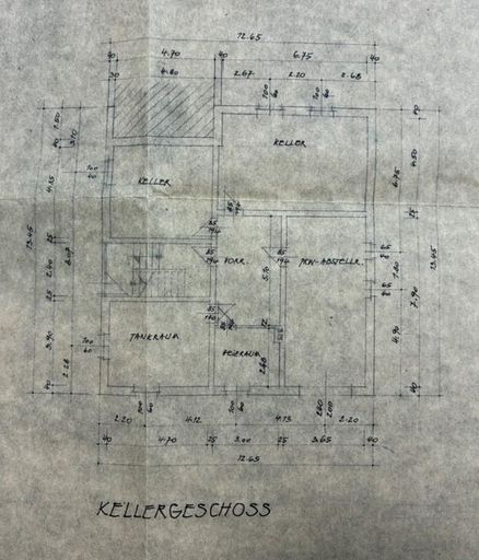 Grundriss Kellergeschoss