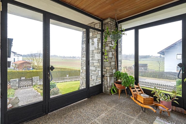 Eingangsbereich mit  Windfang