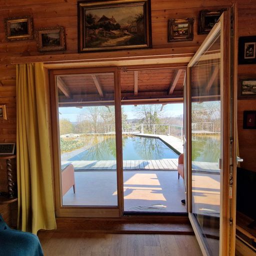 Sicht vom Wohnbereich