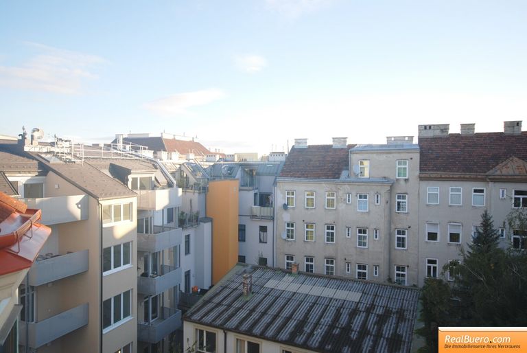 Ausblick vom Balkon