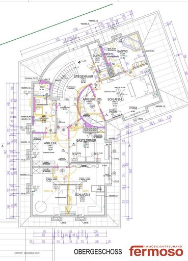 Grundriss Obergeschoss