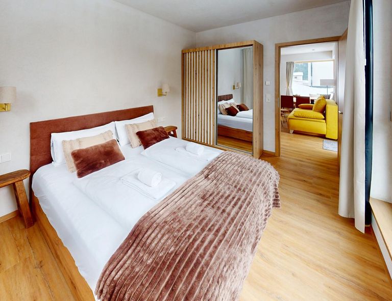 See - Haus - Apartment III - Schlafzimmer