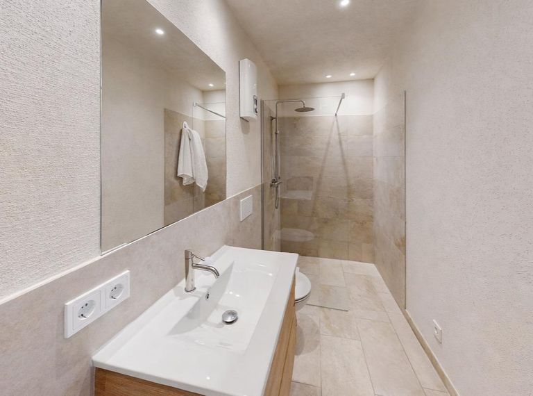 See - Haus - Apartment V - Badezimmer