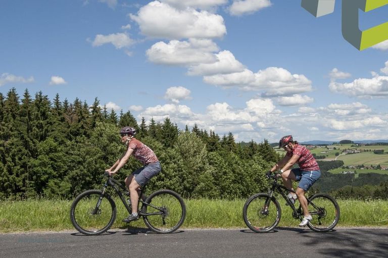 Mountainbiken in der nahen Umgebung