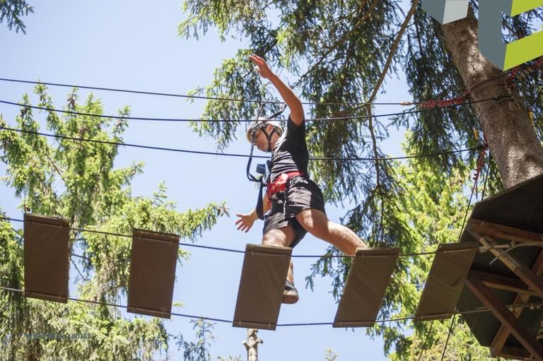 Hochseilklettergarten ca. 2,2 km entfernt