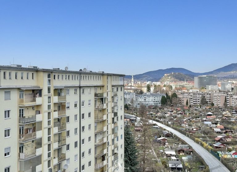 Gemeinschaftsterrasse Aussicht