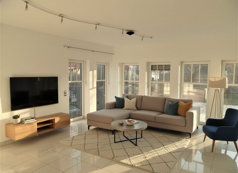 Wohnbereich: KI generiert Einrichtung