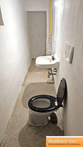 Toilette derzeitiger Zustand