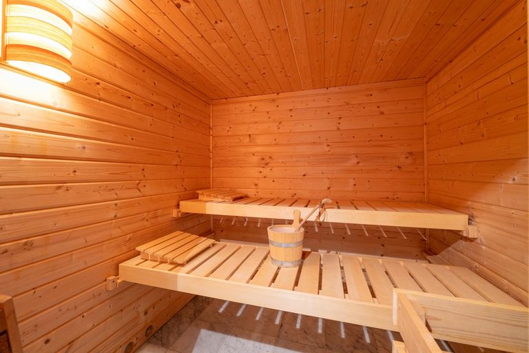 Sauna im Keller