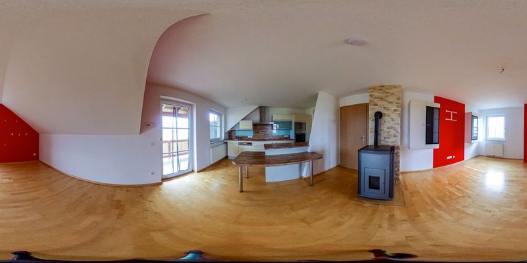 360° Wohnzimmer