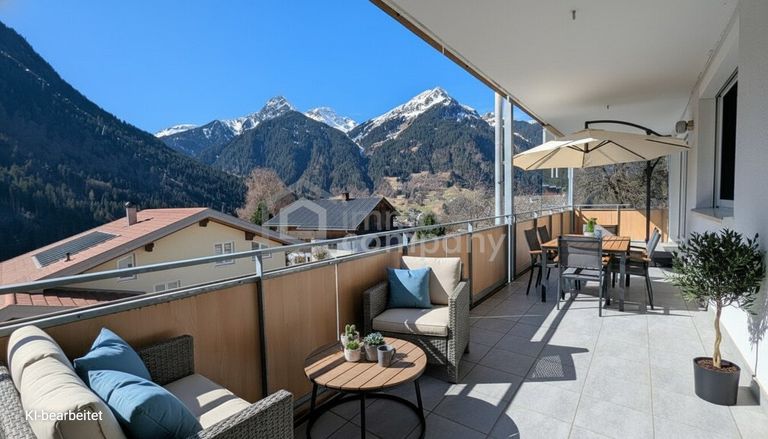 Terrasse mit Südwestausrichtung