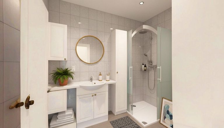 Badezimmer Ausstattungsbeispiel