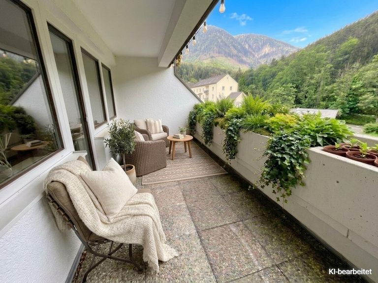 KI-Visualisierung - Balkon