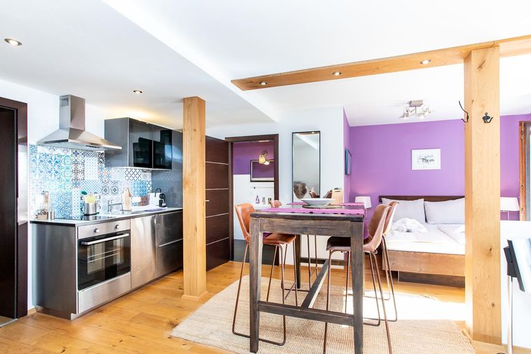 Küche und Essbereich