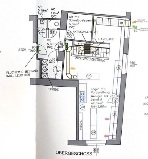 Grundriss Obergeschoss