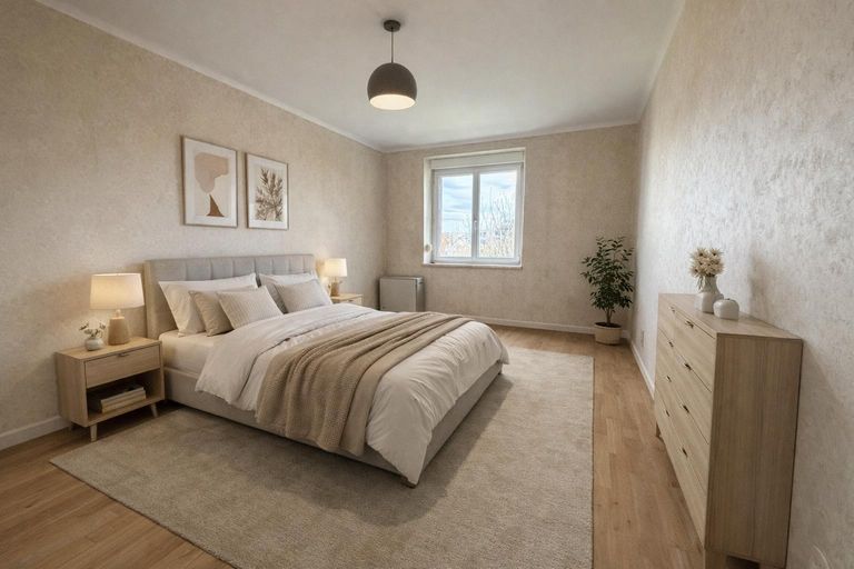 Einrichtungsbeispiel Schlafzimmer