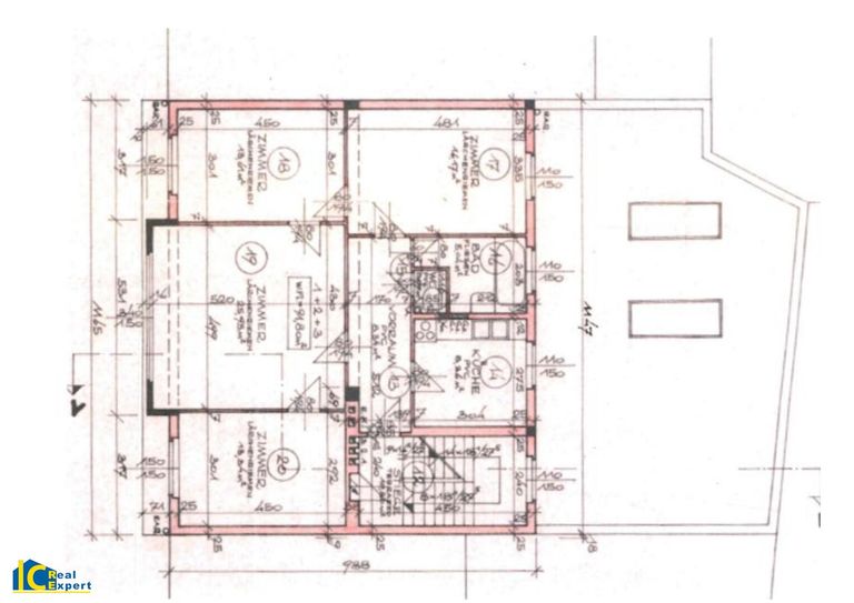 Etagenwohnung mit Terrasse