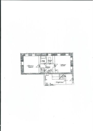 Plan - Kleines 2 Zimmer Appartement mit PKW-Stellplatz Miete Grödig Salzburg