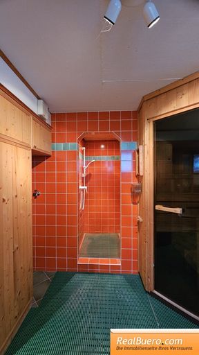 Keller: 2.Wellnessraum mit Sauna und Dusche