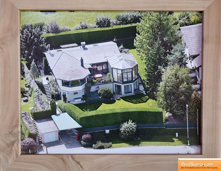 Lufaufnahme - Foto welches im Haus stand - nicht dz Zustand