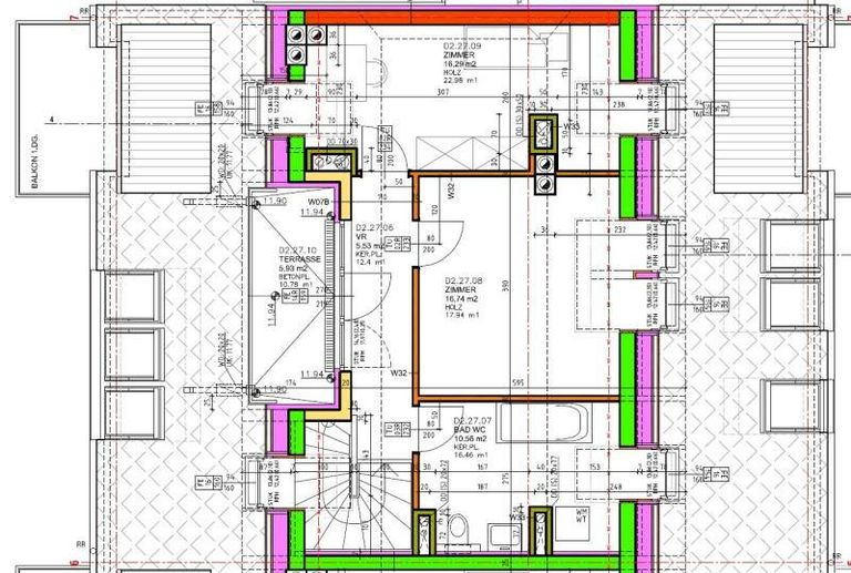 Grundrissskizze Ebene 2