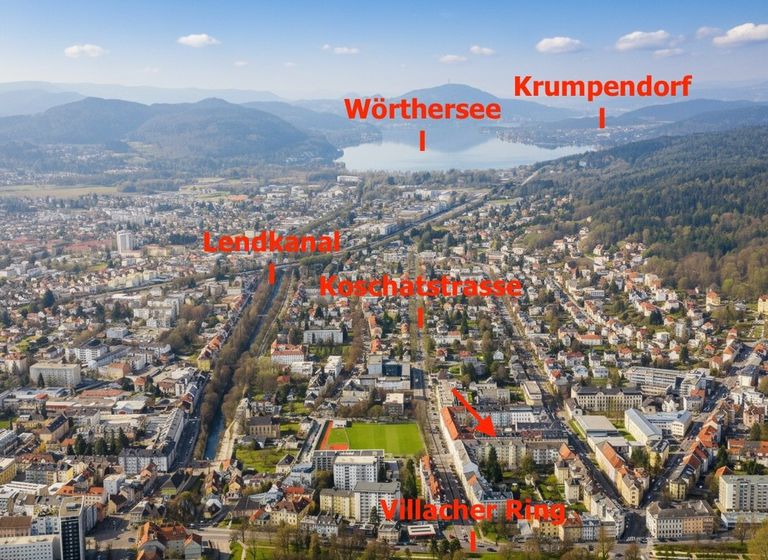 Luftbild Lage Wohnung