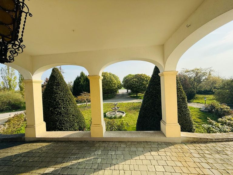 Ausblick vom Haupteingang