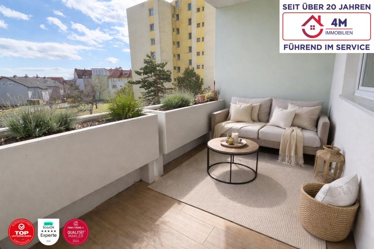 Balkon staged