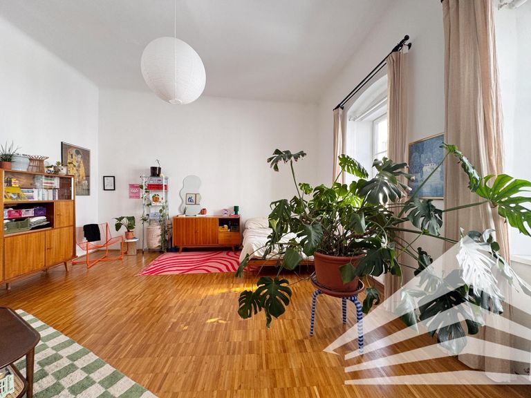 Wohn- und Schlafzimmer