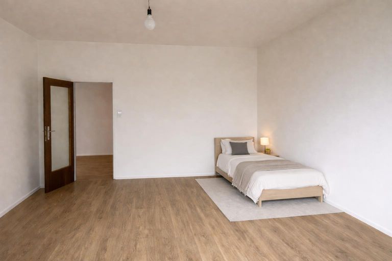 Schlafzimmer virtuell gestaltet