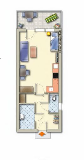 Grundriss Top W9
