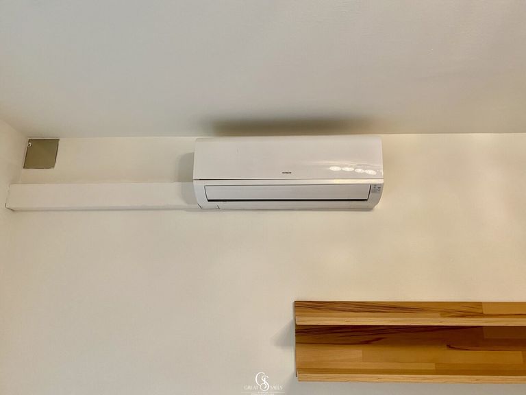 fix installierte Klimaanlage