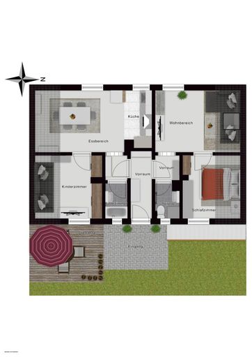 Grundriss Dachgeschoss