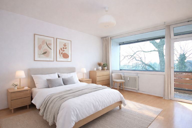 Einrichtungsbeispiel Schlafzimmer