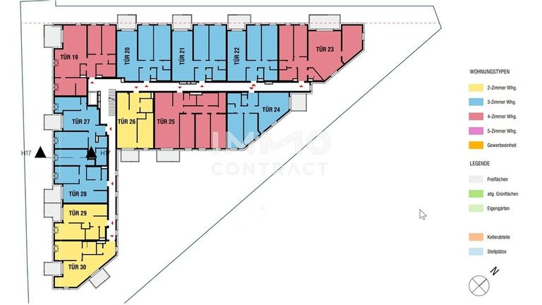 Übersichtsplan 2 Stock
