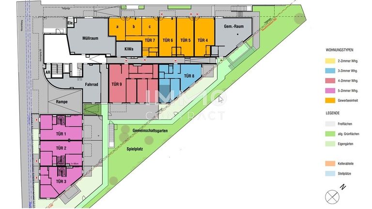 Übersichtsplan Erdgeschoß