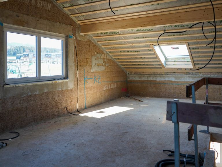 Ausbaubares Dachgeschoss