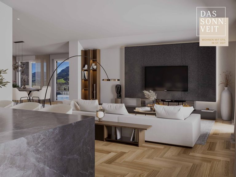 Wohnzimmer - Penthouse